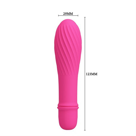 12,3 cm Güçlü Titreşimli Özel Kıvrımlı Teknolojik Vibratör - BDM1453