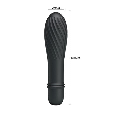 12,3 cm Güçlü Titreşimli Özel Kıvrımlı Teknolojik Vibratör - BDM1450