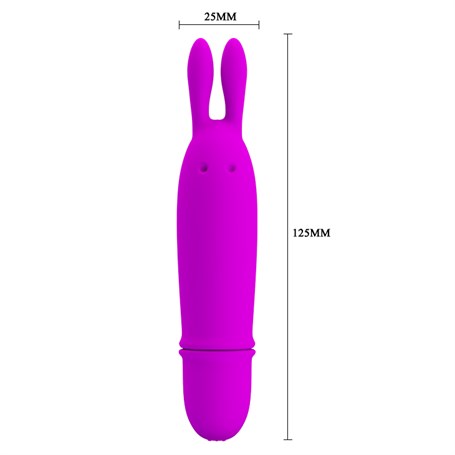 12,5 cm Güçlü Titreşimli Tavşan Vibratör - BDM1419