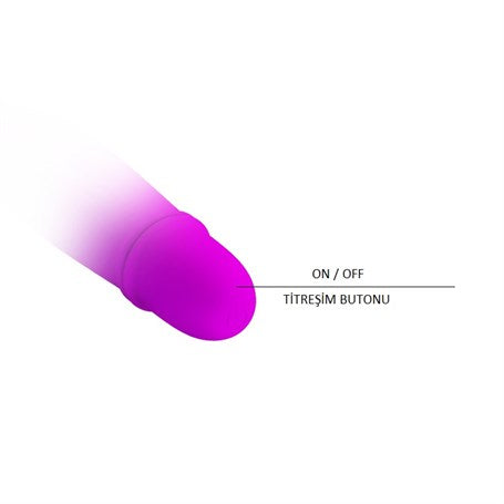 12,5 cm Güçlü Titreşimli Tavşan Vibratör - BDM1419