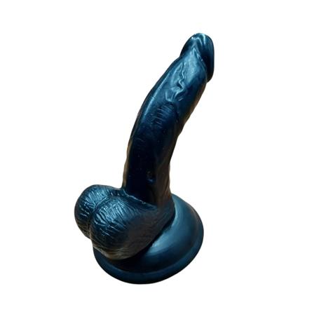 13 cm Realistik Zenci Dildo Penis - PX033S