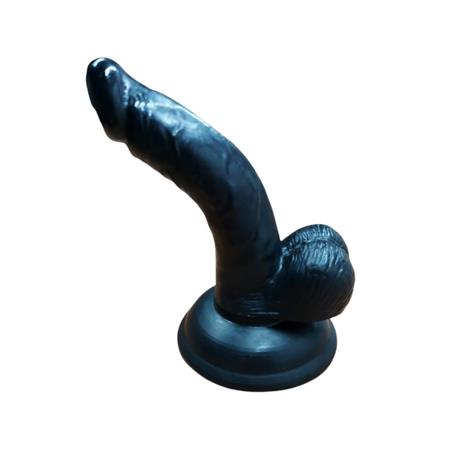 13 cm Realistik Zenci Dildo Penis - PX033S