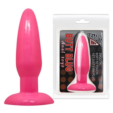 13,5 cm Vantuzlu Jel Anal Plug - B1110