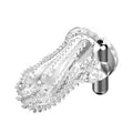 14 cm Titreşimli Şeffaf Tırtıklı Penis Kılıfı - B1057