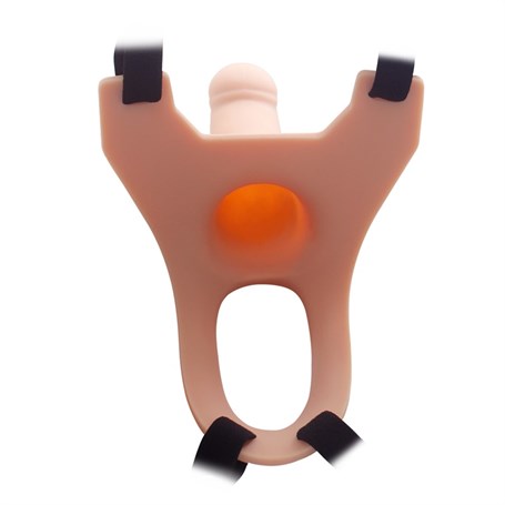14,5 cm Oxford Belden Bağlamalı İçi Boş Protez Penis - BDM1013