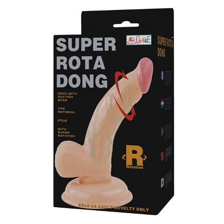 14,5 cm Oynar Başlı Titreşimli Realistik Vibratör Penis - Rota Dong - 8081X