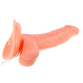 14,5 cm Oynar Başlı Titreşimli Realistik Vibratör Penis - Rota Dong - 8081X