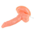 14,5 cm Oynar Başlı Titreşimli Realistik Vibratör Penis - Rota Dong - 8081X