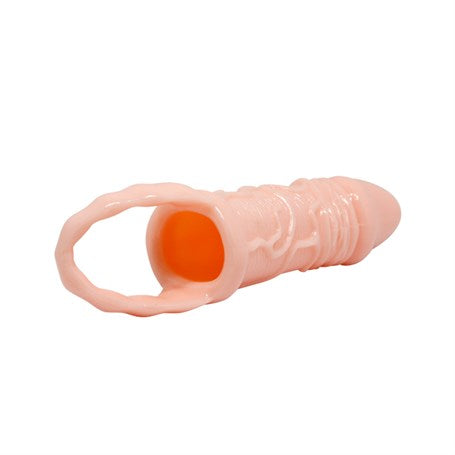 15 cm Yumuşak Silikon Penis Kılıfı - B1189
