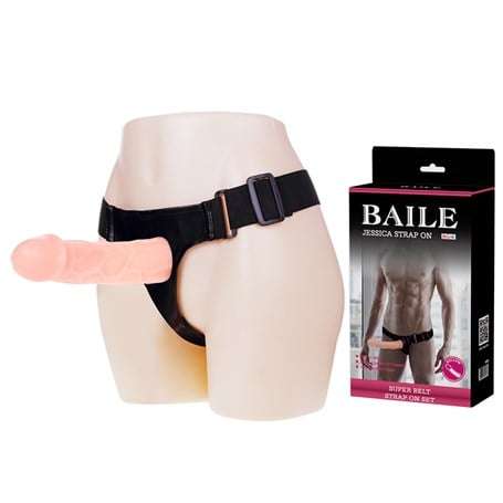 15,5 cm Belden Bağlamalı İçi Boş Protez Penis - CA-BDM1026