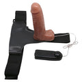 16 cm Yeni Nesil Belden Bağlamalı İçi Dolu Titreşimli Strapon Penis - BDM2264