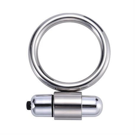 Titreşimli Metal Penis Halkası - BDM004