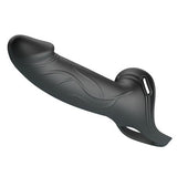 16,8 cm Belden Bağlamalı İçi Boş 4,2 cm Dolgulu Strapon Penis - Landon - BDM1460