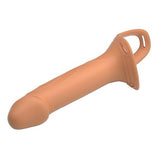 16,8 cm Belden Bağlamalı İçi Boş 4,2 cm Dolgulu Strapon Penis - Landon S - BDM1461