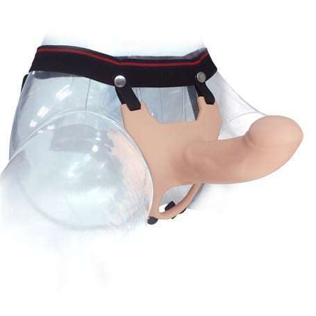 17 cm Oxford Belden Bağlamalı İçi Boş Protez Penis - CA-BDM1014