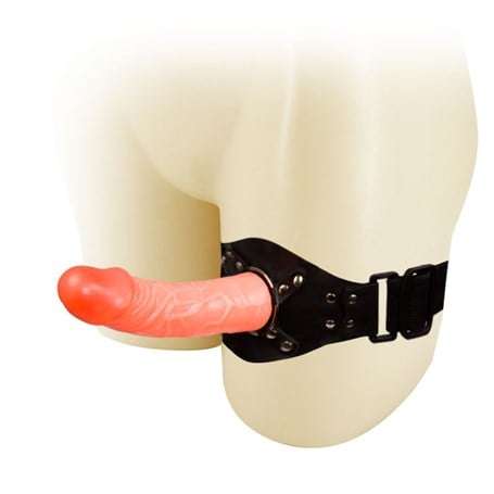 17 cm Bacak Bağlamalı Strapon Penis - 2235