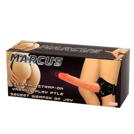 17 cm Bacak Bağlamalı Strapon Penis - 2235