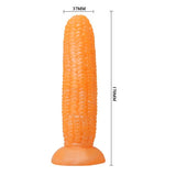 17 cm Vantuzlu Mısır Şeklinde Silikon Anal Plug - BDM1708