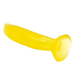 17 cm Vantuzlu Muz Şeklinde Silikon Anal Plug - BDM1707