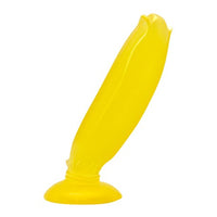 17 cm Vantuzlu Muz Şeklinde Silikon Anal Plug - BDM1707