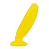 17 cm Vantuzlu Muz Şeklinde Silikon Anal Plug - BDM1707