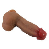 [DEV İNDİRİM] %45 İndirim – 17,3 cm Realistik Vantuzlu Dildo Penis - Curtis - CA-BDM1463