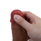 [DEV İNDİRİM] %45 İndirim – 17,3 cm Realistik Vantuzlu Dildo Penis - Curtis - CA-BDM1463