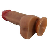 [DEV İNDİRİM] %45 İndirim – 17,3 cm Realistik Vantuzlu Dildo Penis - Curtis - CA-BDM1463