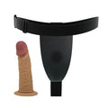 17,5 cm Belden Bağlamalı İçi Boş 7 cm Dolgulu Strapon Penis - Houston - BDM1343