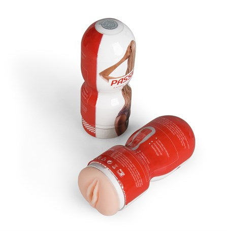 17,5 cm Gerçekçi Doku Realistik Suni Vajina Mastürbatör - Passion Cup - BDM9062