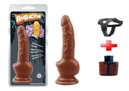 %10 İndirim – 18 cm Gerçekçi Melez Dildo Penis - CA-BDM1803B
