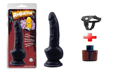 18 cm Gerçekçi Zenci Dildo Penis - BDM1804B