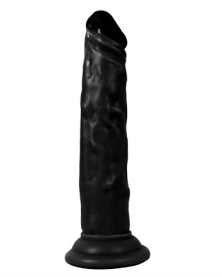 18,5 cm Belden Bağlamalı Realistik Testissiz Zenci Dildo Penis Set - BDM10031B