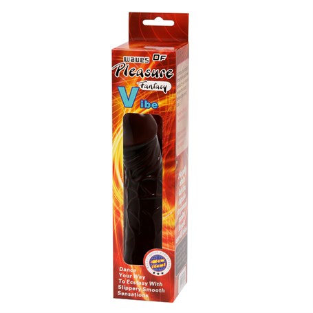 18,5 cm Titreşimli Melez Realistik Vibratör Penis Dildo - B1062
