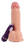 19,5 cm Gerçekçi Titreşimli Dildo Vibratör Penis - Phantom - BDM10016V