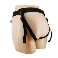 19 cm Belden Bağlamalı İçi Boş Klitoris Uyarıcılı Protez Penis - Mavis - BDM1386
