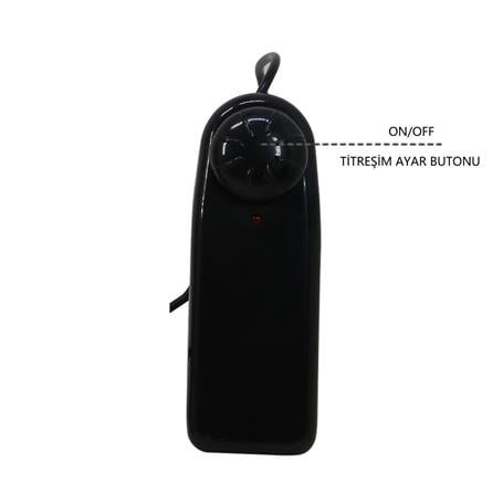 19 cm Belden Bağlamalı İçi Boş Titreşimli Testissiz Protez Melez Penis - BDM1372