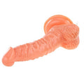 19 cm Belden Bağlamalı Gerçekçi Titreşimli Dildo Vibratör Penis Set - BDM8082B