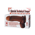 19 cm Realistik Melez Dildo Penis - BDM8017