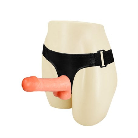 19 cm Testisli Belden Bağlamalı Penis - B1086