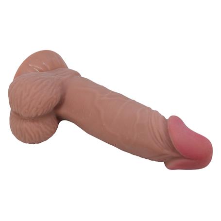 19,4 cm Kıkırdak Yapılı Çift Katmanlı Gerçekçi Dildo Penis - CA-BDM1321