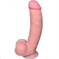 21 cm Belden Bağlamalı Realistik Dildo Penis Set - U6008B