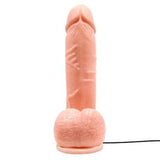 19,5 cm Ger&ccedil;ek&ccedil;i Titreu015fimli Dildo Vibrat&ouml;r Penis - BDM0817F