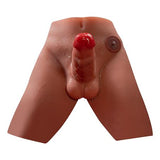 2 İşlevli Gerçekçi Ölçülerde Realistik İleri Geri Hareketli 17 cm Penisli Anal Girişli Erkek Vücut - Jason - BDM1592