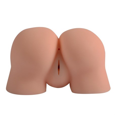 2 İşlevli 3D Realistik Kalça Suni Vajina Anüs Mastürbatör - Bad Girl - BDM5009