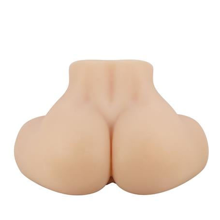 2 İşlevli Titreşimli Suni Vajinal ve Anal Masturbatör - Hailey - BDM1383