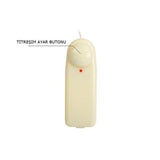 [DEV İNDİRİM] %25 İndirim – 20 cm Belden Bağlamalı Oynar Başlı Vibratör İçi Dolu Strapon Penis - CA-BDM0125