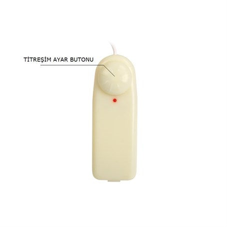 20 cm Belden Bağlamalı Oynar Başlı Vibratör İçi Dolu Strapon Penis - BDM0125
