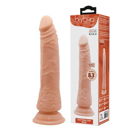 20 cm Vantuzlu Kıkırdaklı Realistik Anal Dildo Penis - B1077