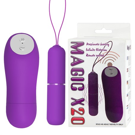 20 Fonksiyonlu Uzaktan Kumandalı G-Spot Vibratör - CA-BDM1413